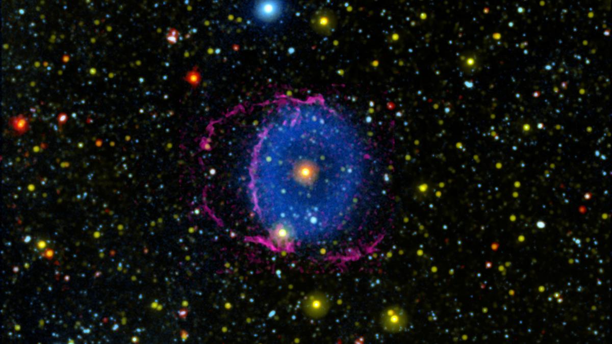 The Blue Ring Nebula courtesy of Mark Seibert