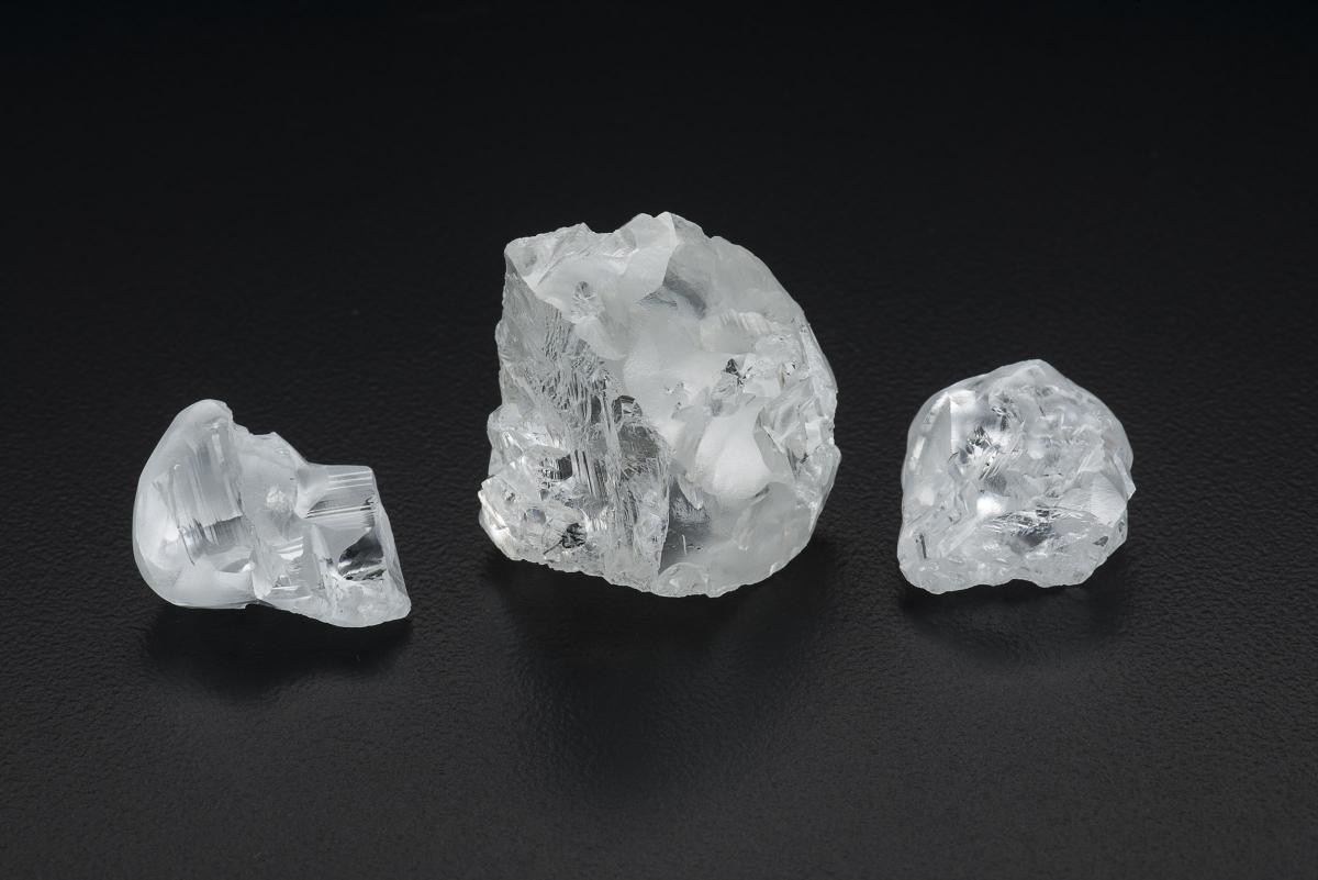 CLIPPIR diamonds by Robert Weldon, copyright GIA, courtesy Gem Diamonds Ltd.