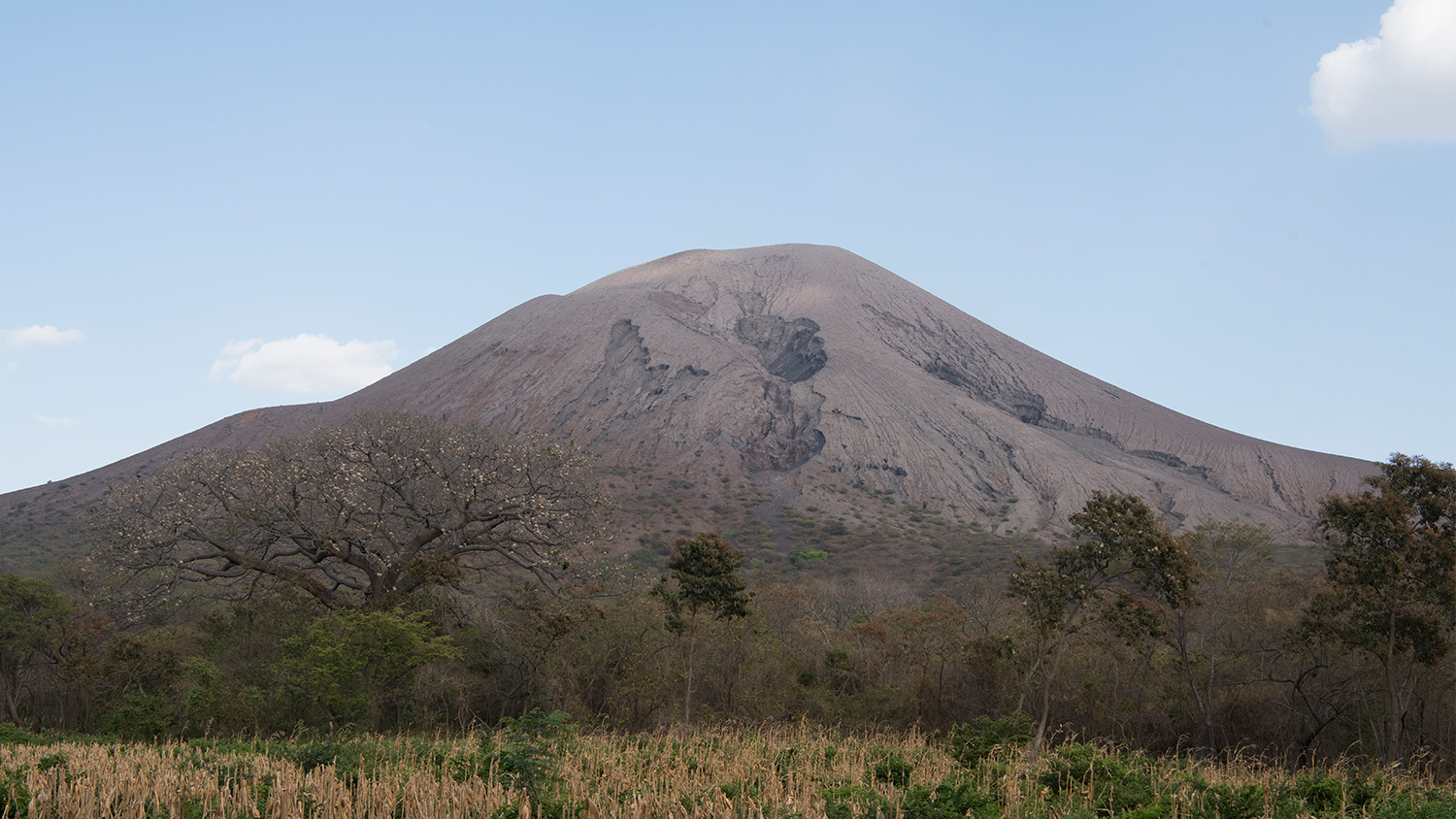 Telica Volcano in Nicaragua, courtesy of the Carnegie Institution for Science. 