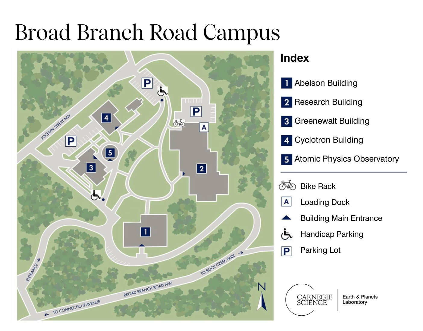 Broad Branch Road Campus Map - New Branding