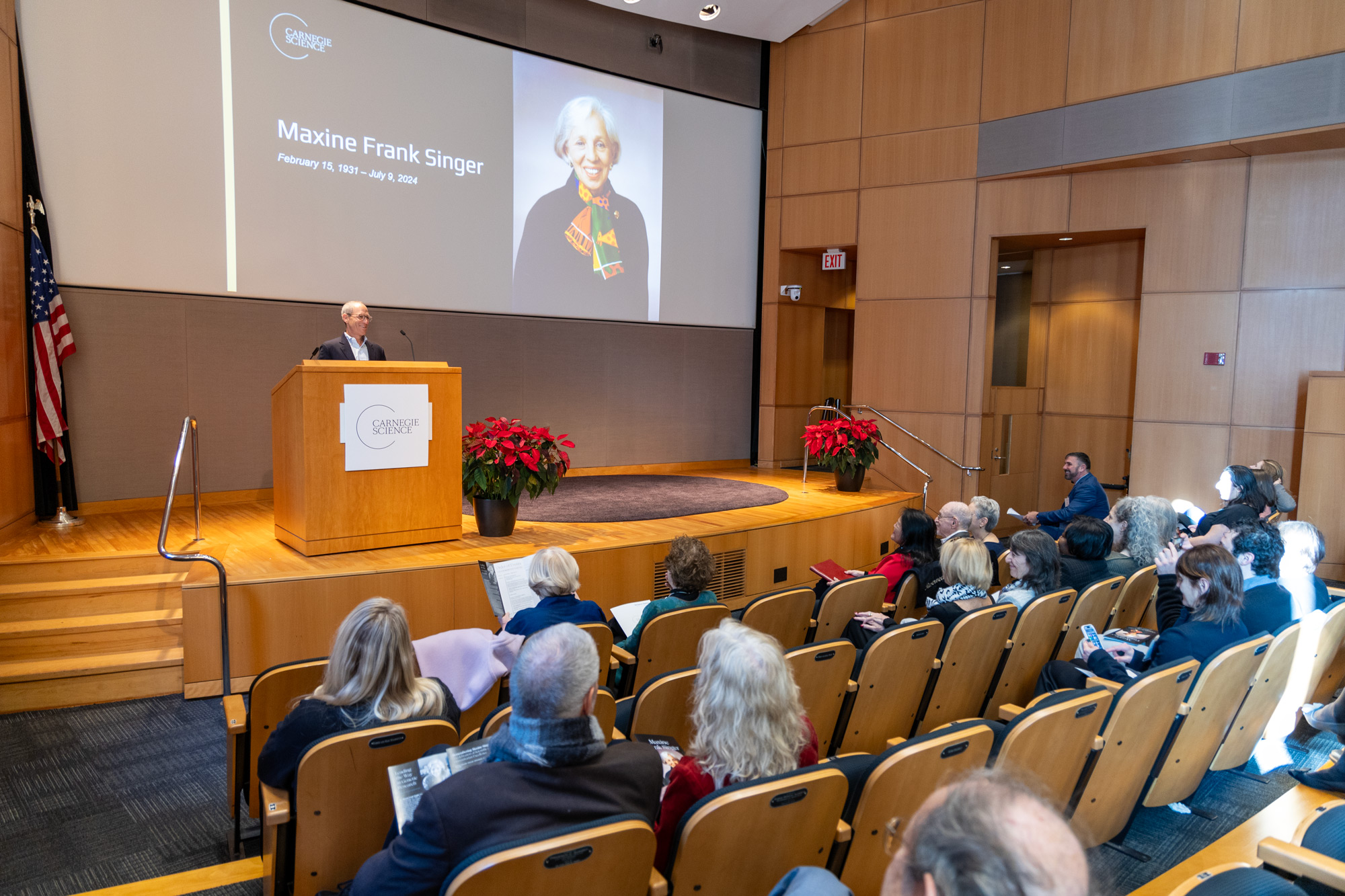 David Singer speaks at Maxine Singer's memorial symposium