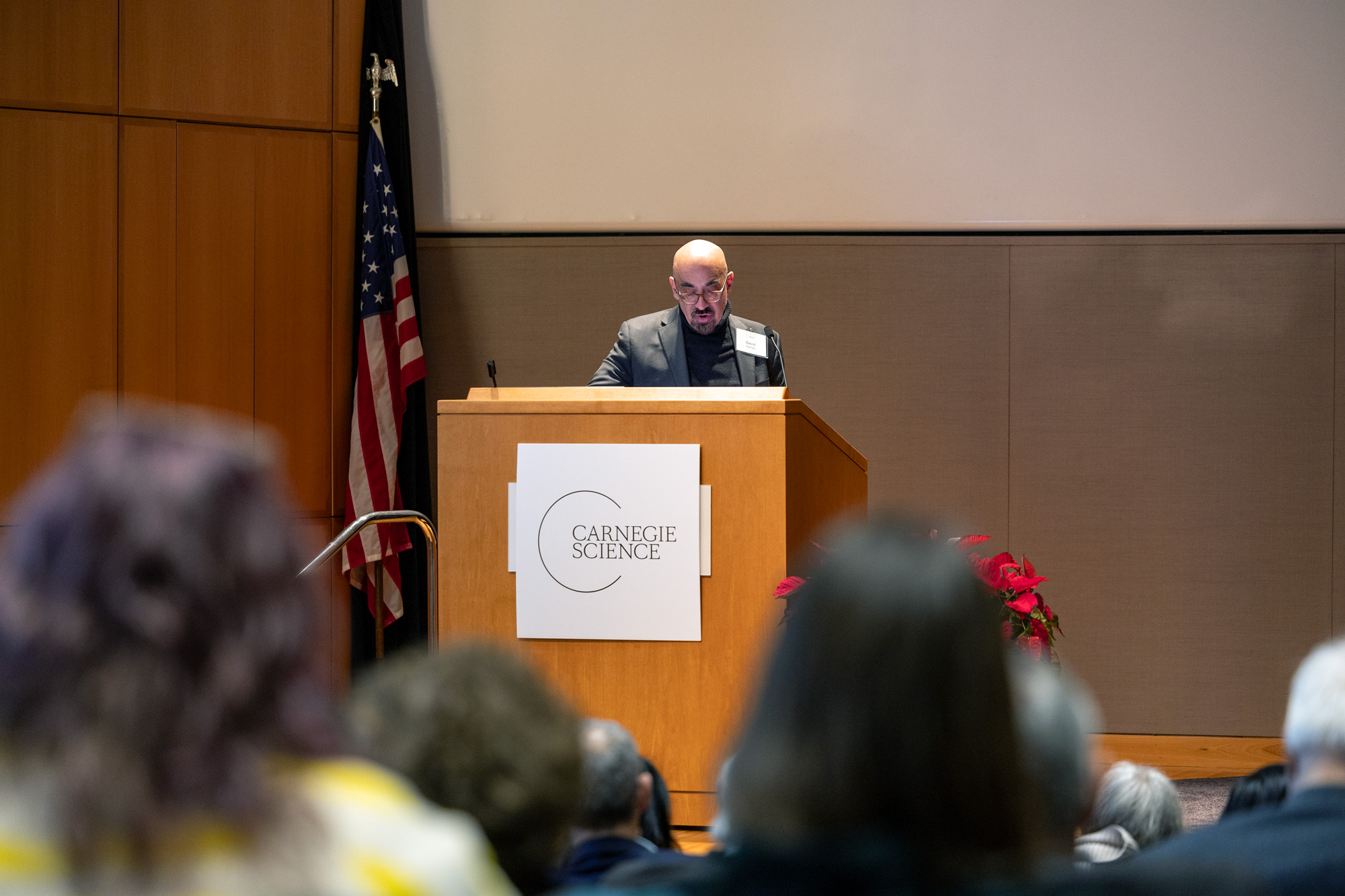 David Spergel speaks at the Maxine Singer memorial Symposium