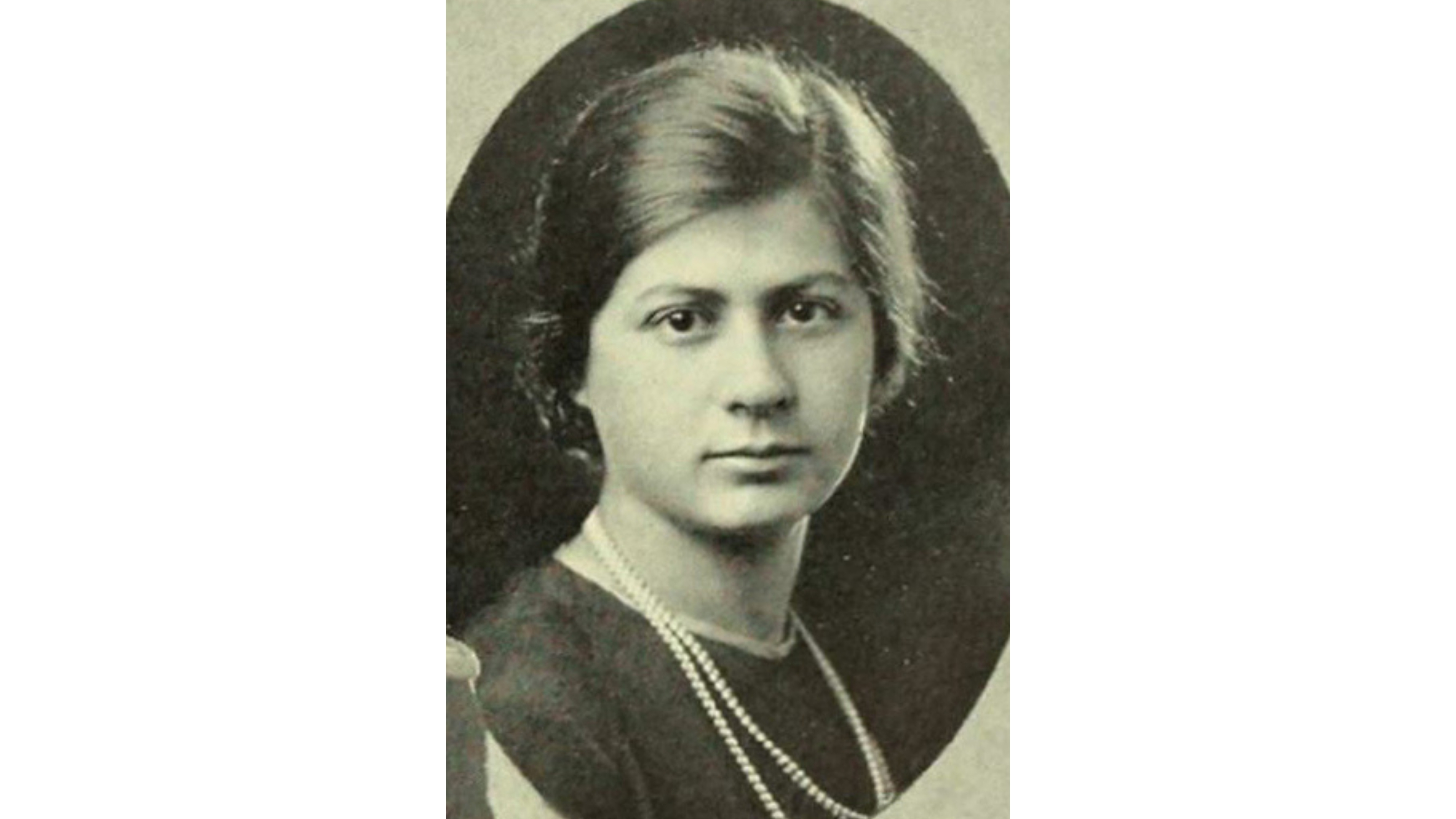 Portrait of Henrietta Swope while a student at Barnard College, where she earned a bachelor's degree in mathematics in 1925. Credit: Courtesy of Barnard Archives and Special Collections