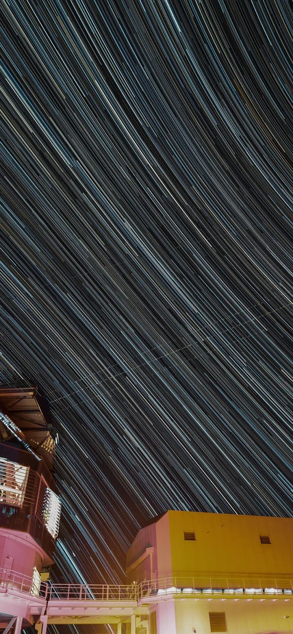 Star Trails over Magellan