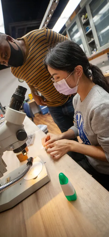 Jill Yang Helping Postdoc 