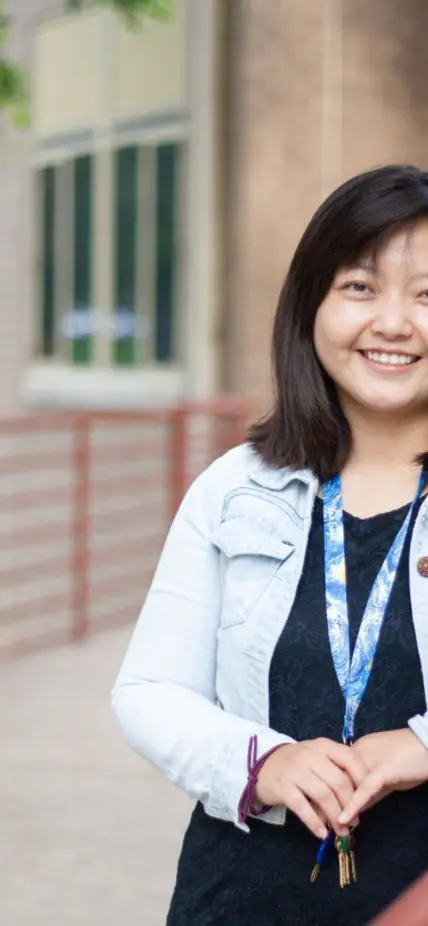 Tiange Bi uses her interdisciplinary set of skills and computational expertise to predict the synthesis of new materials. Her research is primarily focused on crystal structure prediction of new clathrate structures and theoretical studies of the transport properties of iron alloys in the Earth and planetary cores. 