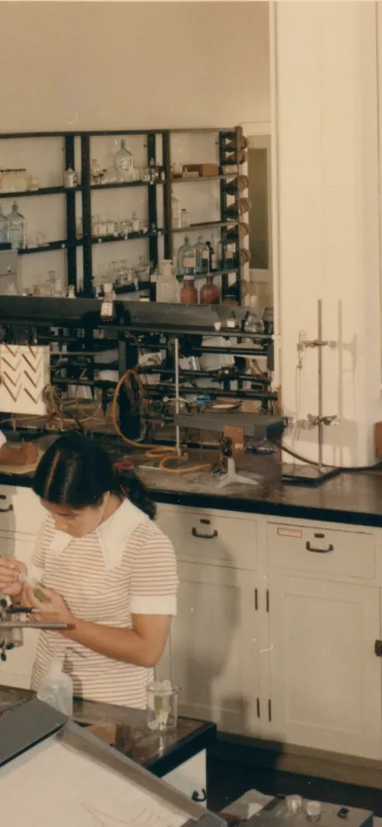 Lab interior