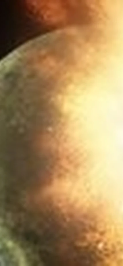 Artist's conception of a planetary smashup whose debris was spotted by NASA's Spitzer Space Telescope in 2009 