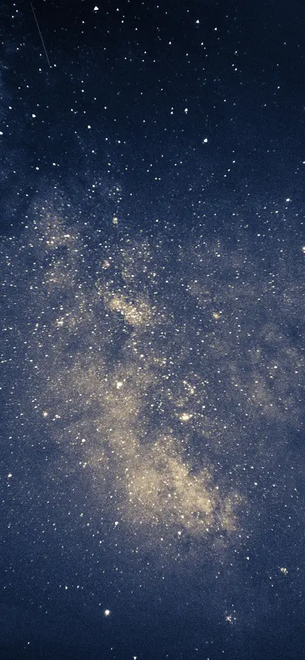 Starry sky background with Milky Way. 