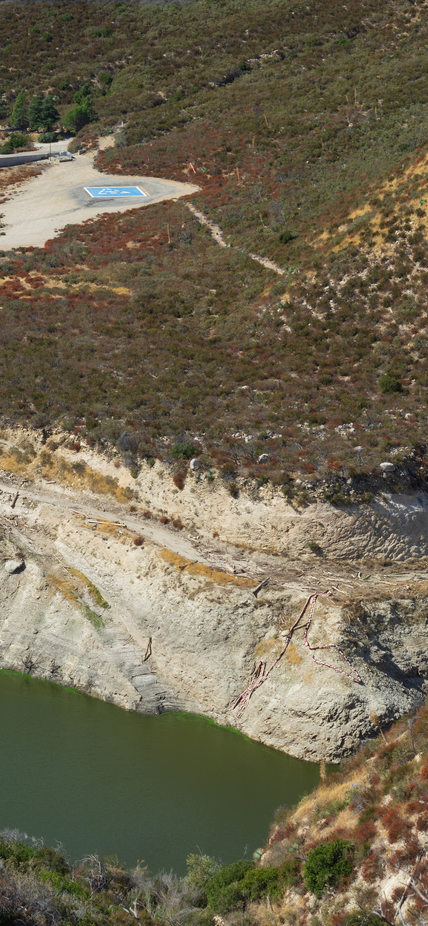 Big Tujunga Dam in California’s Angeles National Forest. 
