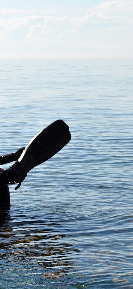 Stephanie Hampton gearing up to do fieldwork