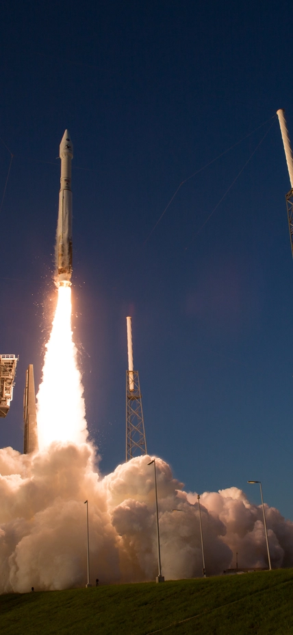 Rocket Launch — Photo Credit: (NASA/Joel Kowsky)
