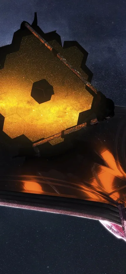 JWST rendering courtesy of NASA