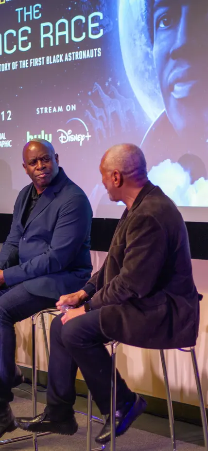 Panel discussion after Carnegie's screening of The Space Race documentary