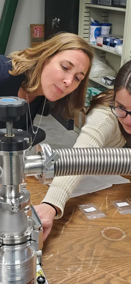 Maren Cosens gives a tour of the Carnegie Science Observatories Machine Shop