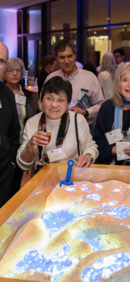 Donor Appreciation Event held after a Capital Science Evening lecture by Dr. Margaret McFall-Ngai