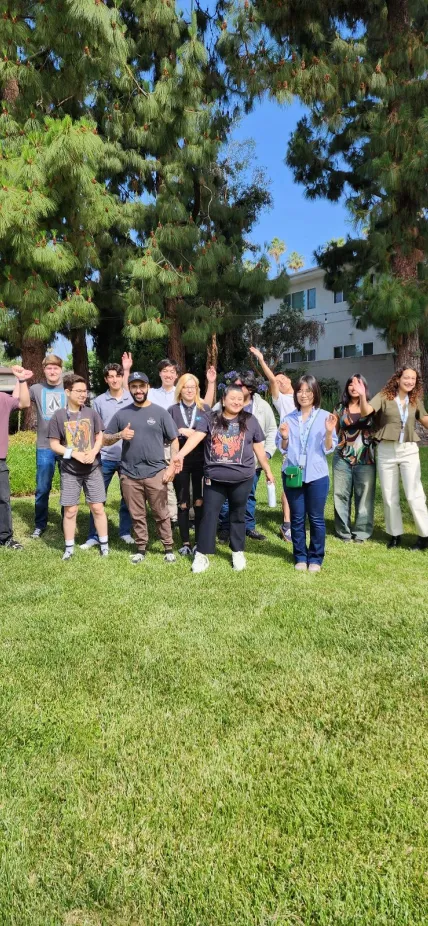 CASSI Interns 2024 posing on the lawn