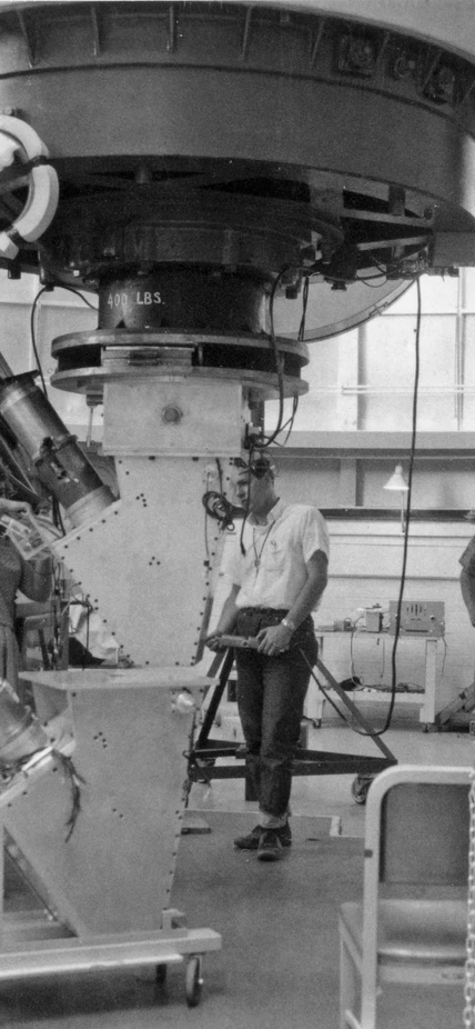 Vera Rubin observing at Lowell Observatory