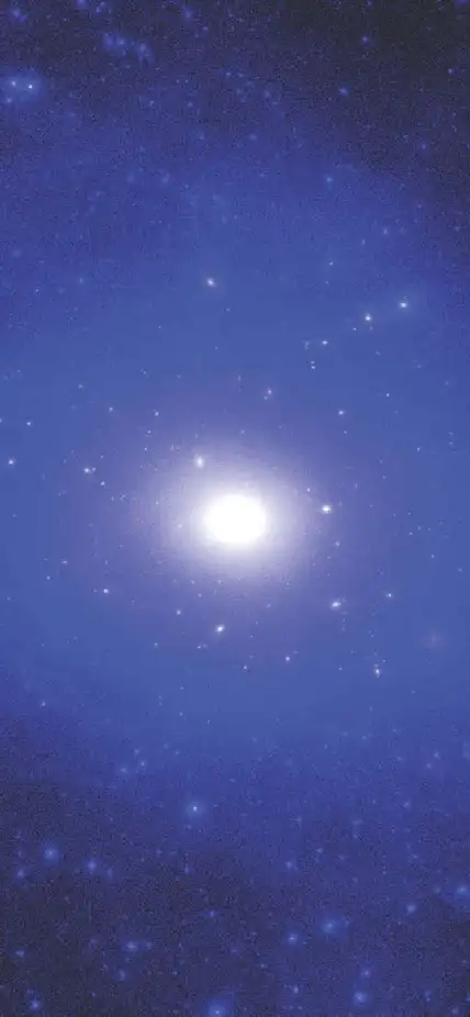 Dwarf galaxy simulation dark matter courtesy of Andrew Wetzel. 
