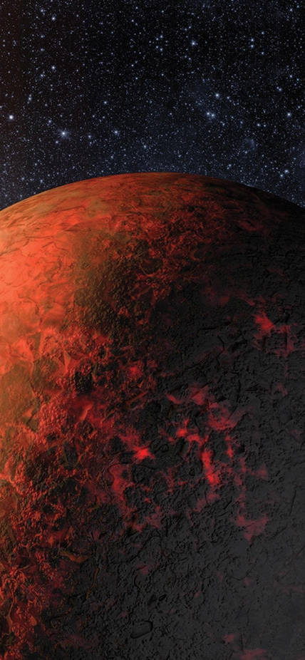 Coral Lava Planet and Quartz