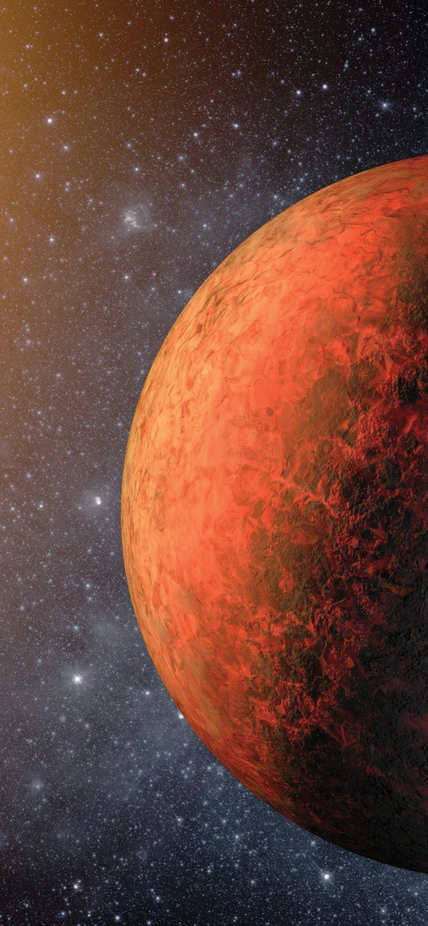 Lava exoplanet
