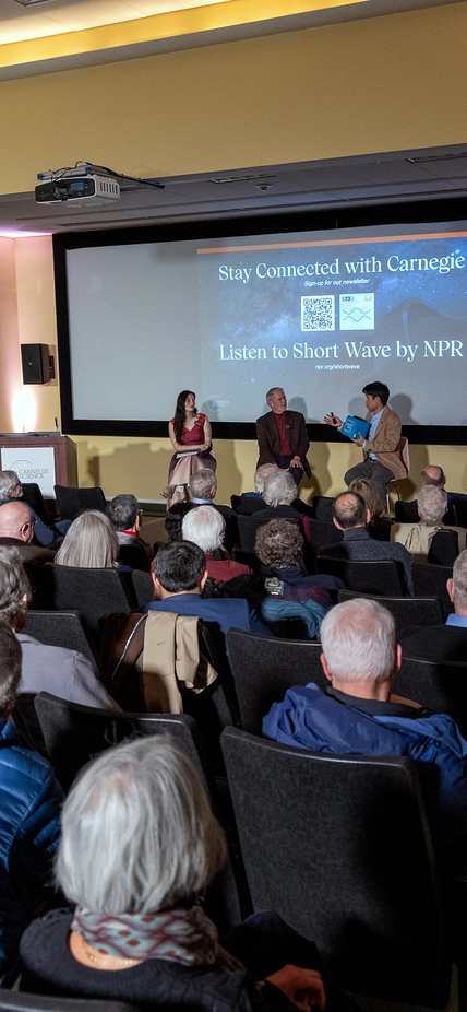 Mike Wong, Bob Hazen discuss their new book with Regina G. Barber (NPR) in EPL's Lecure Hall