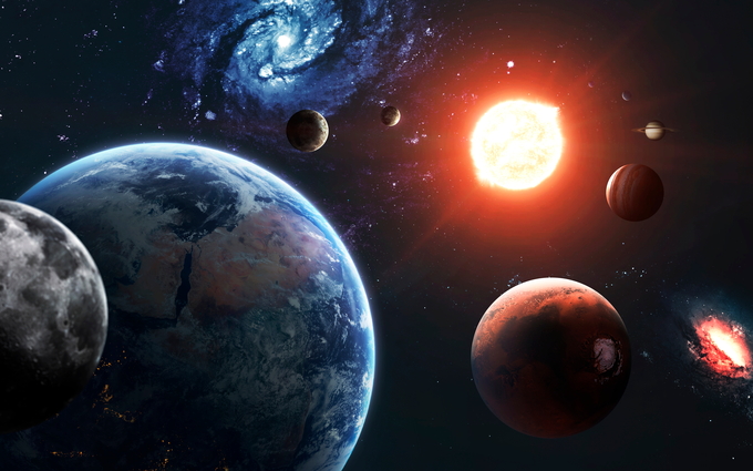 sun planets