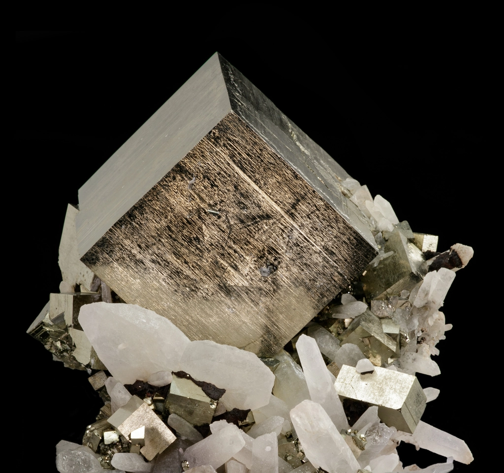 Pyrite. Credit: ARKENSTONE/Rob Lavinsky