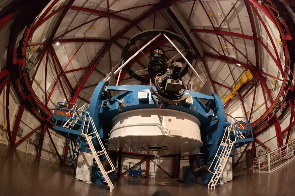 Magellan telescope interior