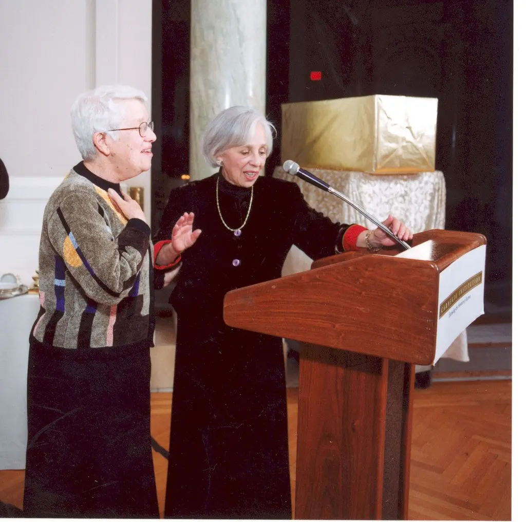 Vera Rubin and Maxine Singer