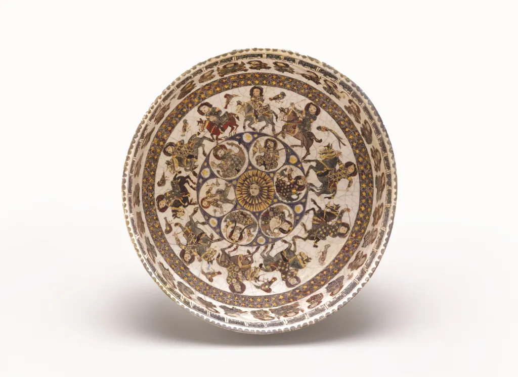 Bowl with Courtly and Astrological Motifs, Central or Northern Iran, late 12th–early 13th century, The Metropolitan Museum of Art, New York, purchase, Rogers Fund, and gift of The Schiff Foundation, 1957, digital image courtesy of The Metropolitan Museum of Art’s Open Access Program