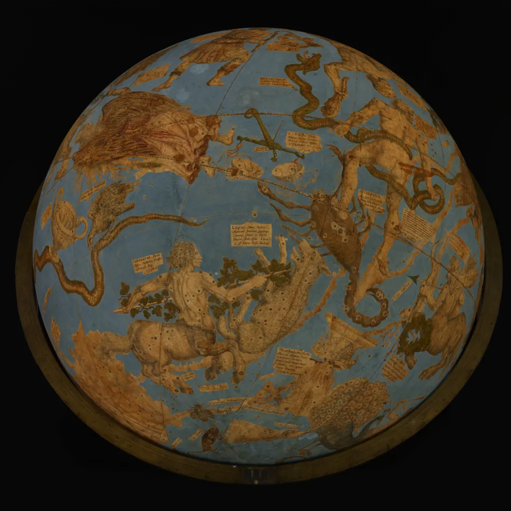 Willem Janszoon Blaeu, Celestial Globe, c. 1630, Adler Planetarium