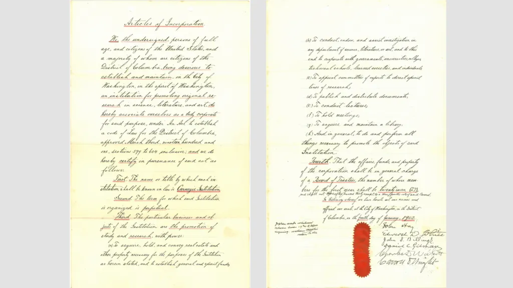 1902 Articles of Incorporation