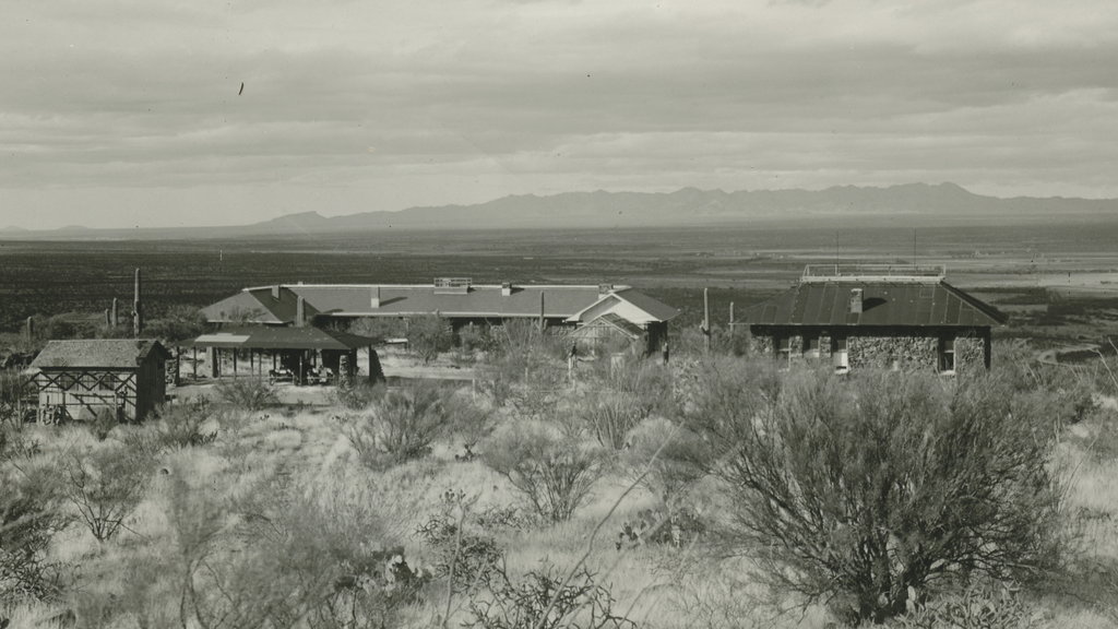 The Desert Laboratory after its buildings and grounds were expanded in 1906