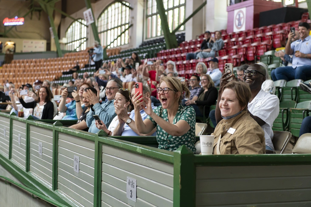 Carnegie Champions enjoy rodeo activities during the 2024 Great North American Eclipse in Dallas, TX.