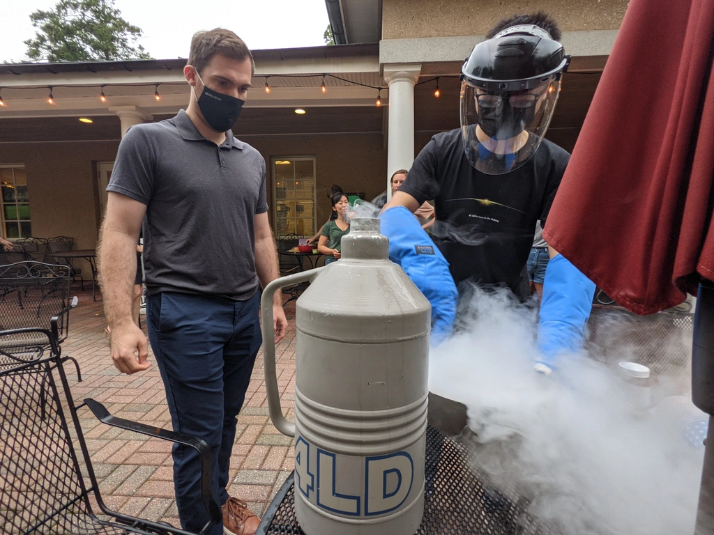 Taste liquid nitrogen ice cream and other science-based treats! 