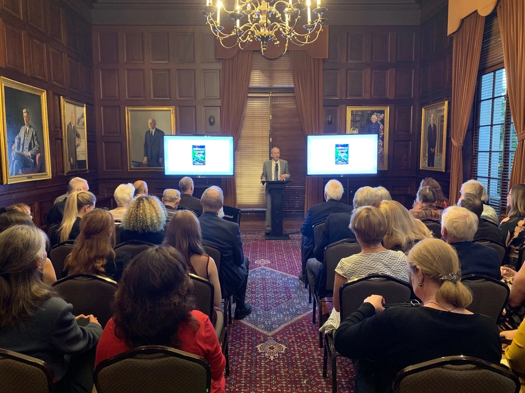 Bob Hazen reads from his book "Symphony in C: Carbon and the Evolution of (Almost) Everything."