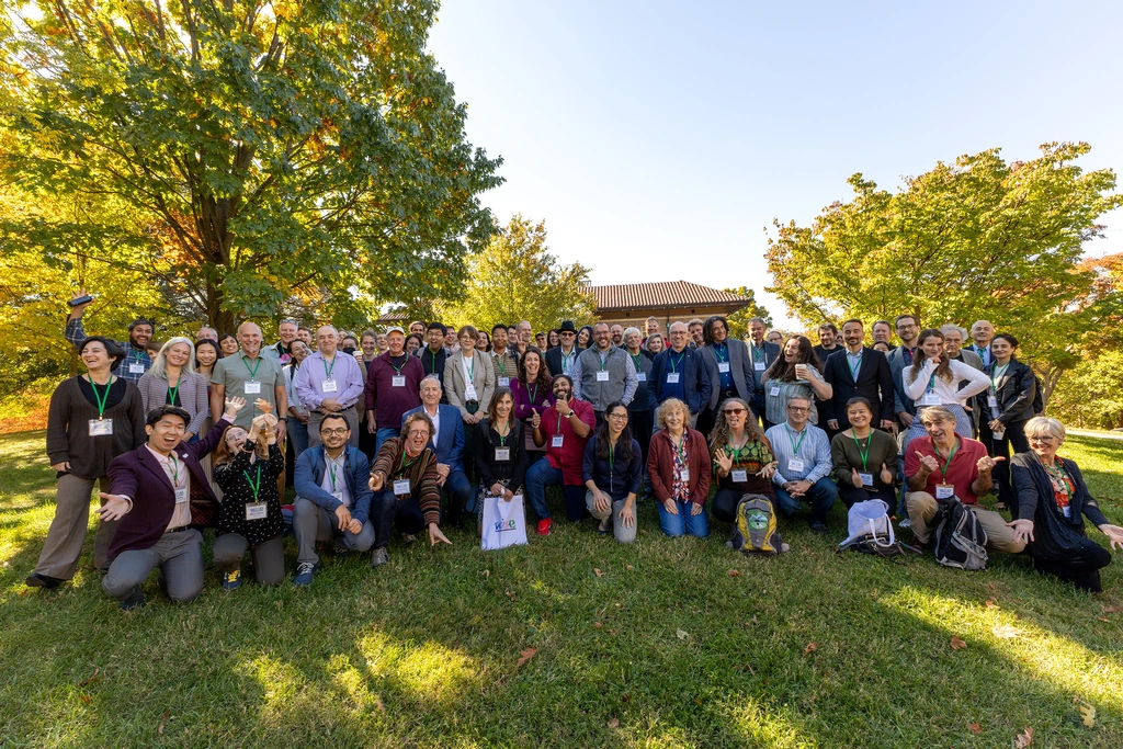 Group photograph at the Workshop on Information, Selection, and Evolution (WISE).
