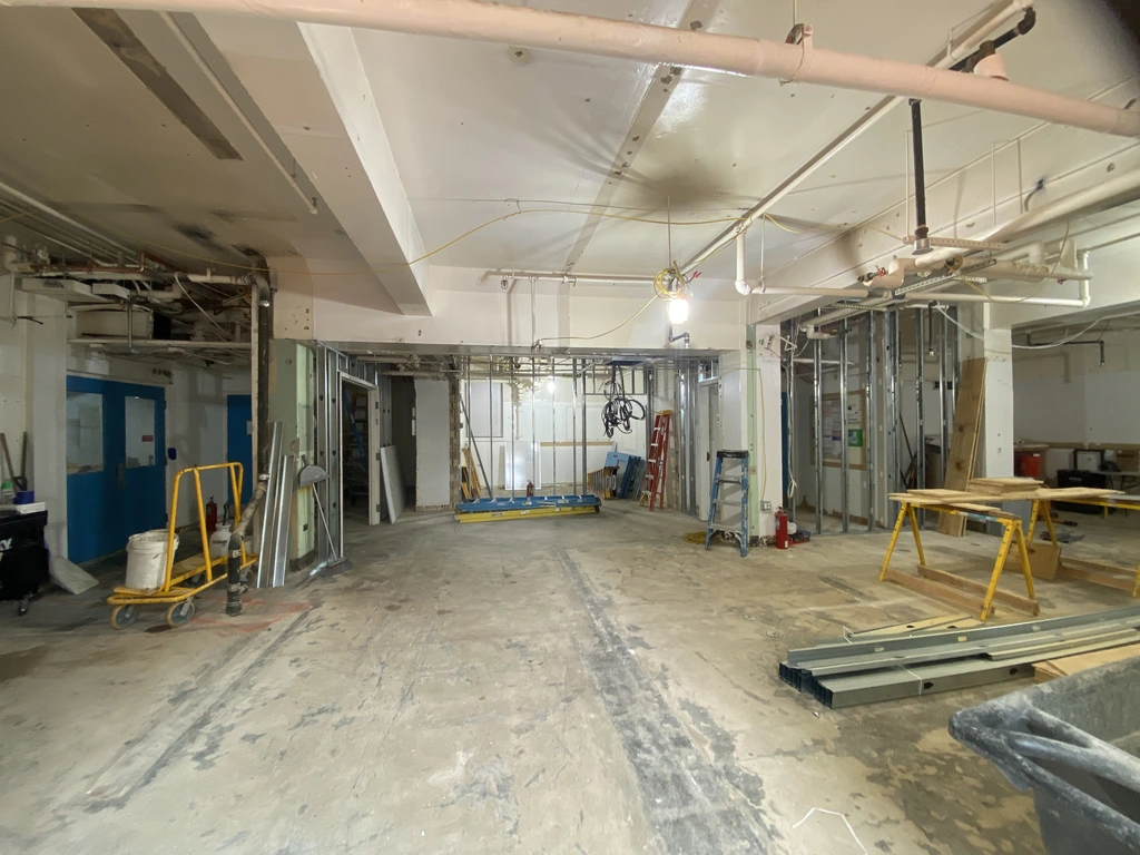 The Earth and Planets Laboratory's mass spec lab was expanded to make room for a more extensive instrument suite with even greater research capabilities. Credit: Lori Willhite/Carnegie Science