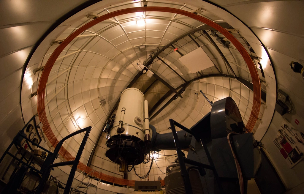 Swope Telescope Interior 