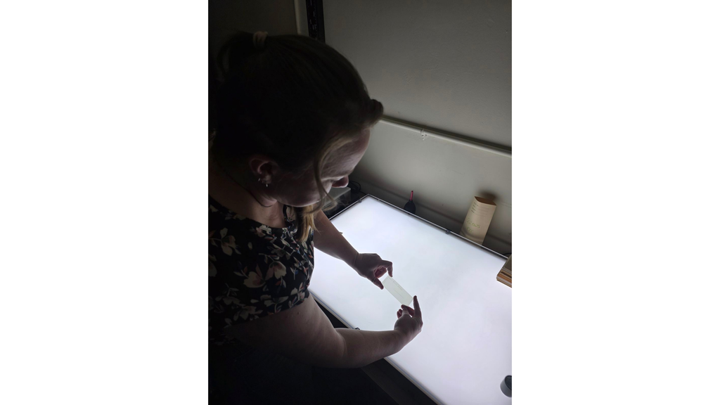 Kit Whitten with Plate