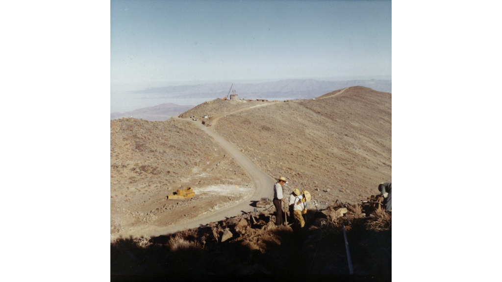 Construction at Las Campanas Observatory