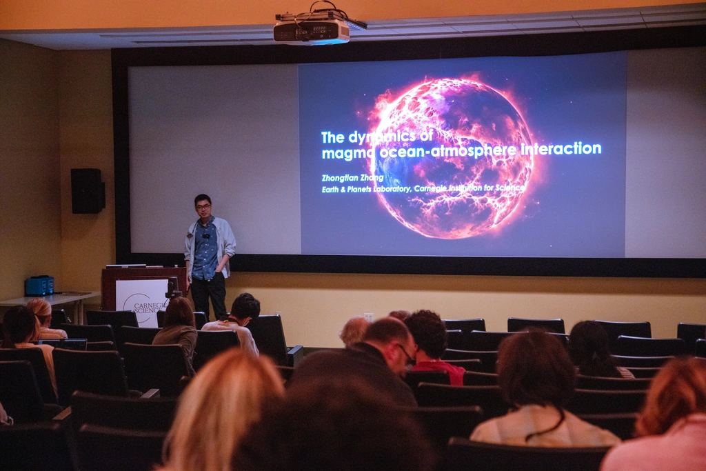 Zhongtian Zhang at 2024 AEThER conference 