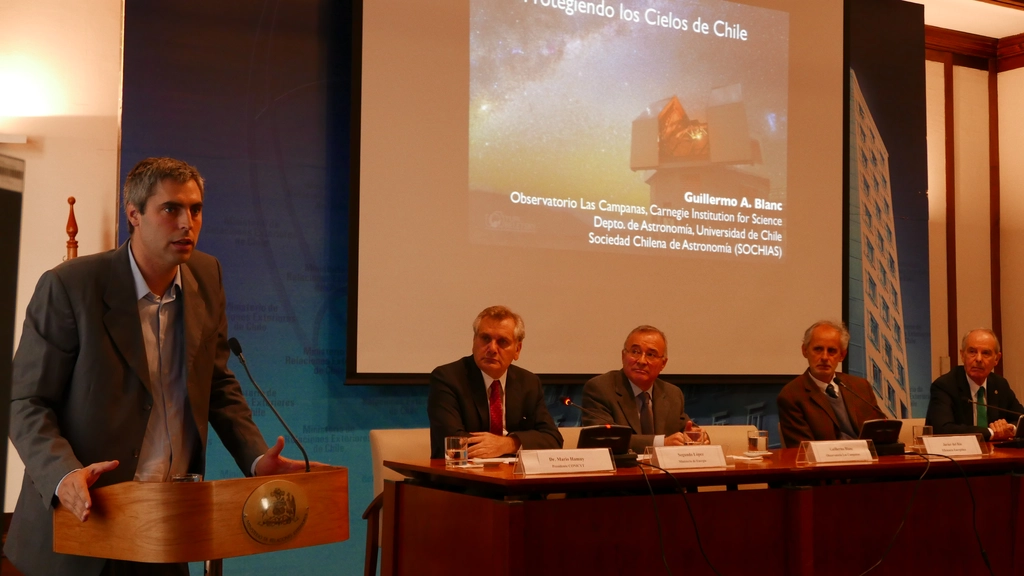 Guillermo Blanc leads the fight against light pollution in Chile. Courtesy Carnegie Science. 