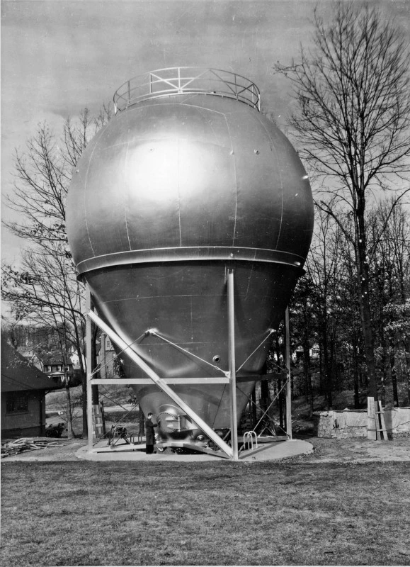 Atomic Physics Observatory from the southeast