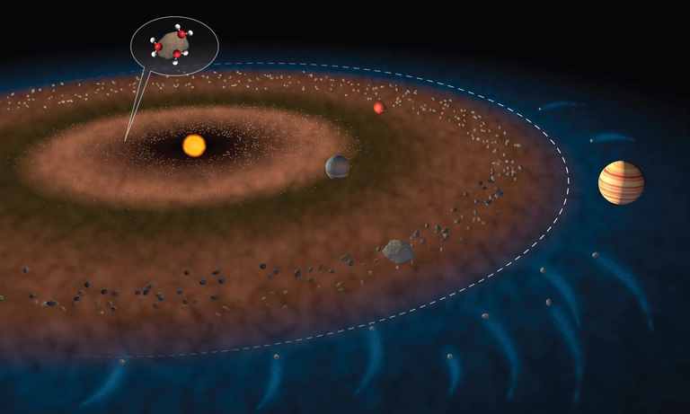 Earth's water did not come from melted meteorites. Credit:  Jack Cook /©Woods Hole Oceanographic Institution.