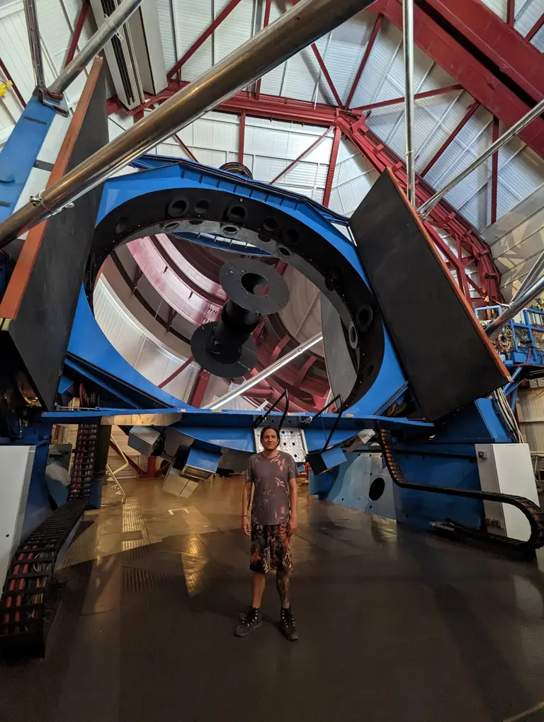 Henrique Marquez Reggiani at Las Campanas Observatory