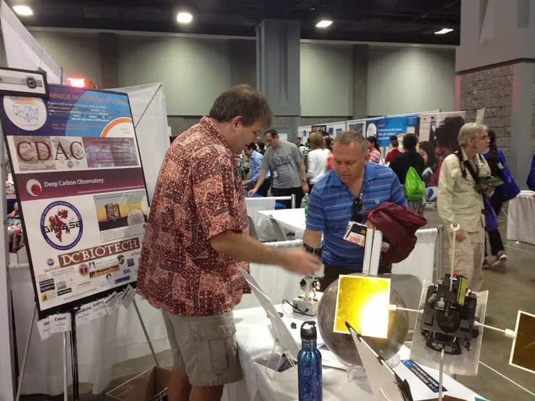 Nittler at the 2014 USA Science and Engineering Festival
