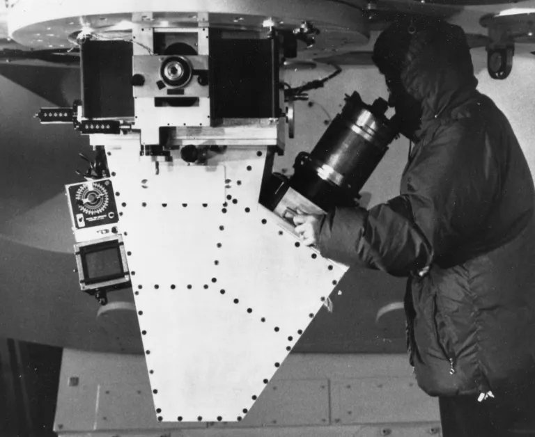Vera Rubin at Kitt Peak 84-inch telescope