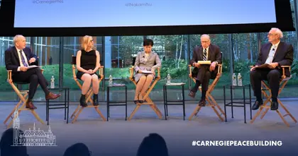 President Eric Isaacs host a panel discussion as part of the CCNY Medal of Philanthropy celebrations